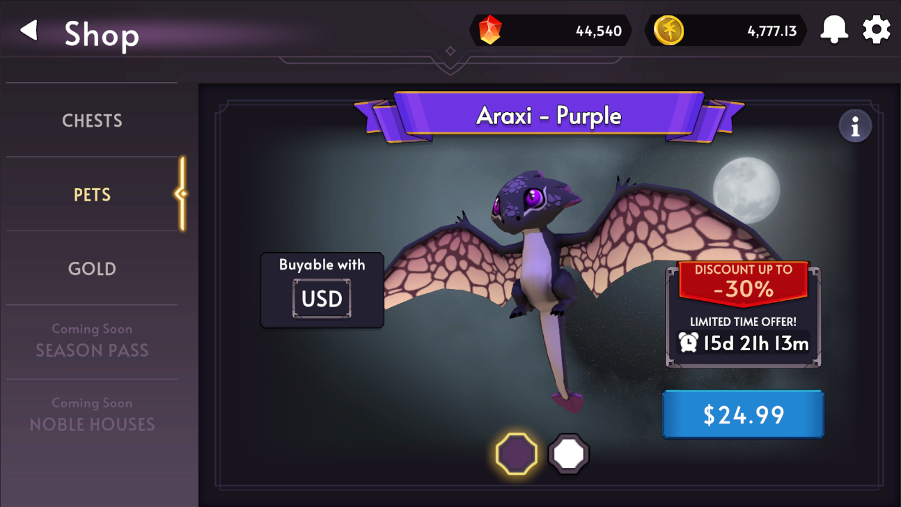 New Araxi in the shop