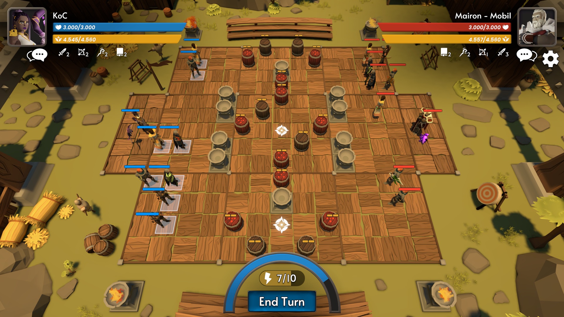 Training Grounds - Different obstacles