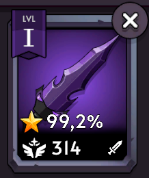 Item with quality number